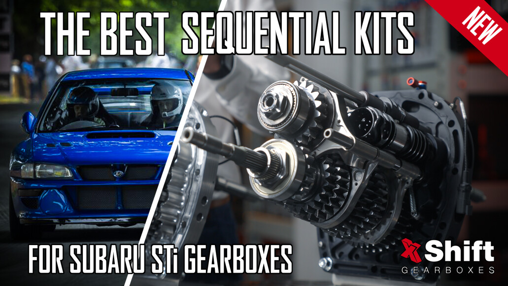 Subaru STi - sequential gearboxes