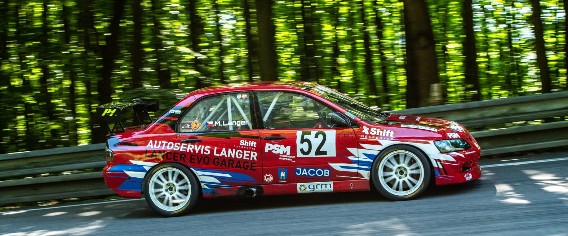 Milan Langer Powers His Mitsubishi Evo to 3rd Place in the Czech Championship at Ecce Homo